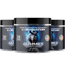 Dominator Gummies 3 Bottles 